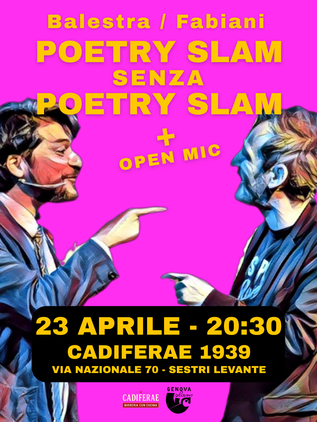 Poetry Slam Senza Poetry Slam