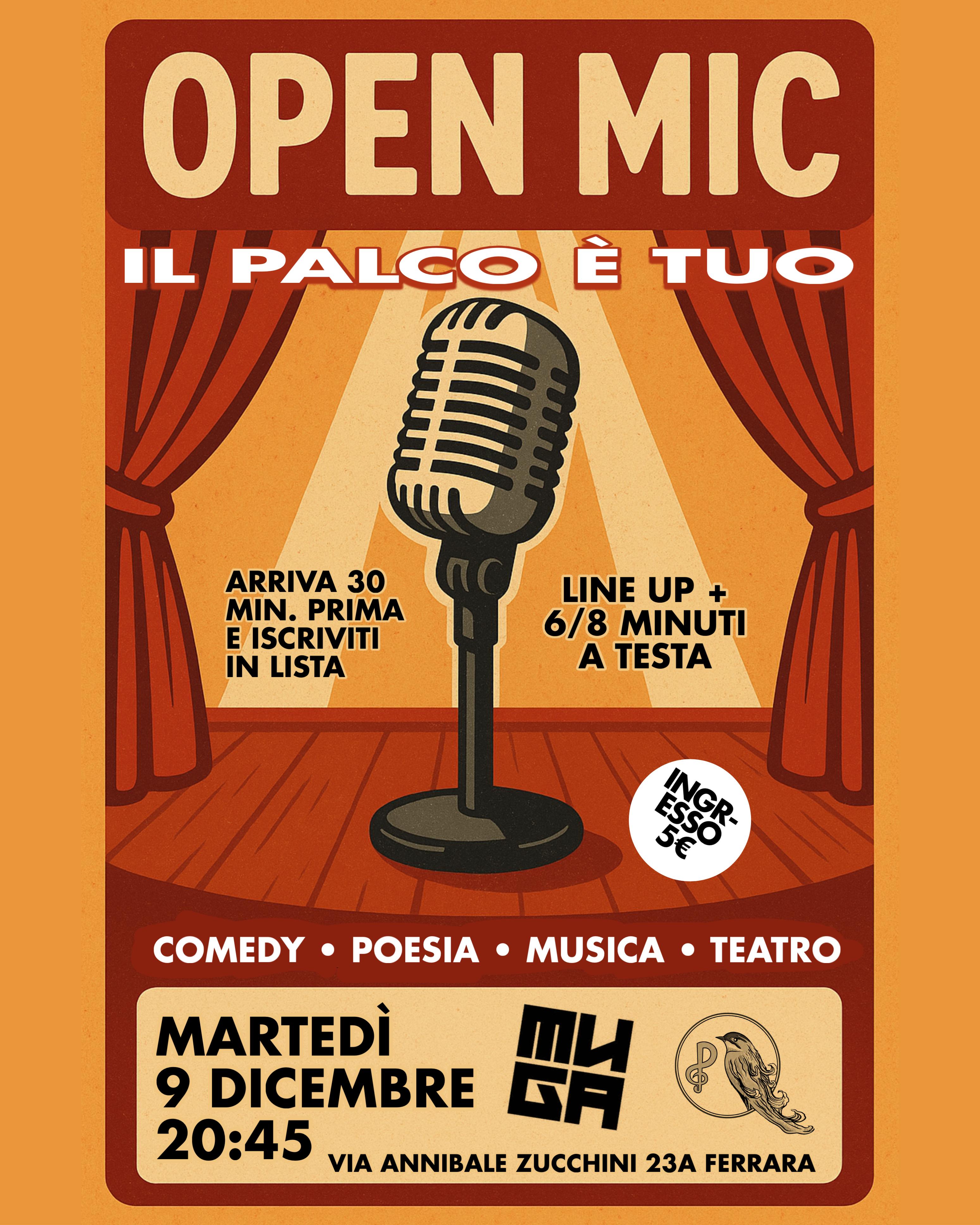 Open Mic - Il palco ?? tuo!
